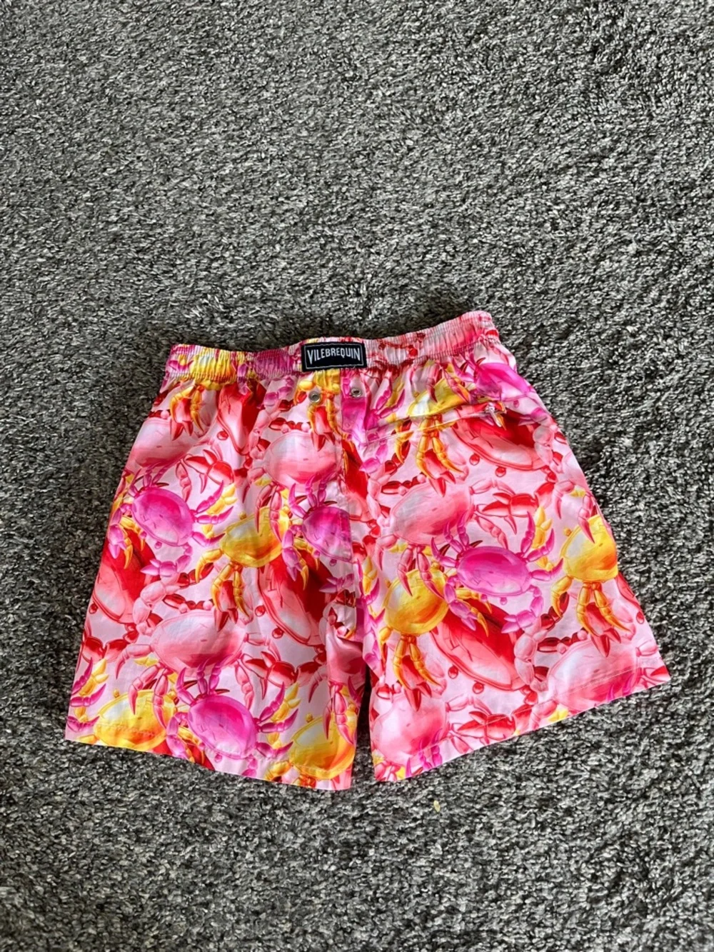 Vilebrequin vibrant pinks Kids Swim Trunks size 12A